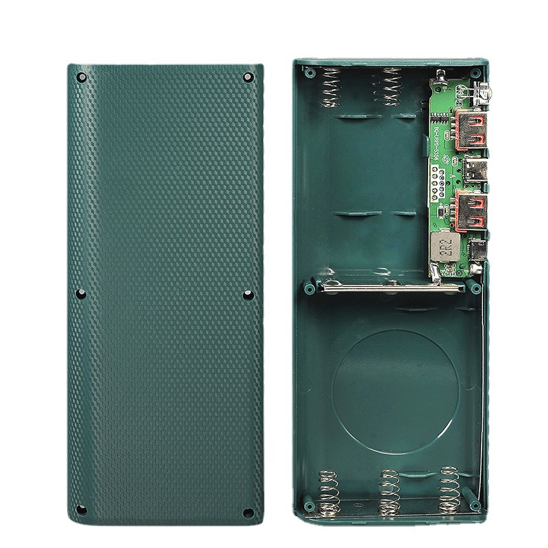 5-Sección 21700 caja de batería de soldadura libre 20650 fuente de alimentación móvil anidamiento PD flash carga inalámbrica de carga rápida tesoro Shell