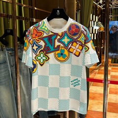 太古总店OP-GD.2025夏季新品 百搭男女同款彩印短袖25046