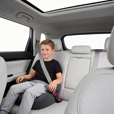 Cross-Border Child Safety Seat Booster Cushion 3-12 Years Old Isofix Portable Simple Car Baby Seat Cushion Cotton
