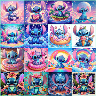 New Cross-Border Diamond Painting Cartoon Animation DIY Full Diamond Diamond Embroidery Masonry Painting Diamond Sticker Wholesale