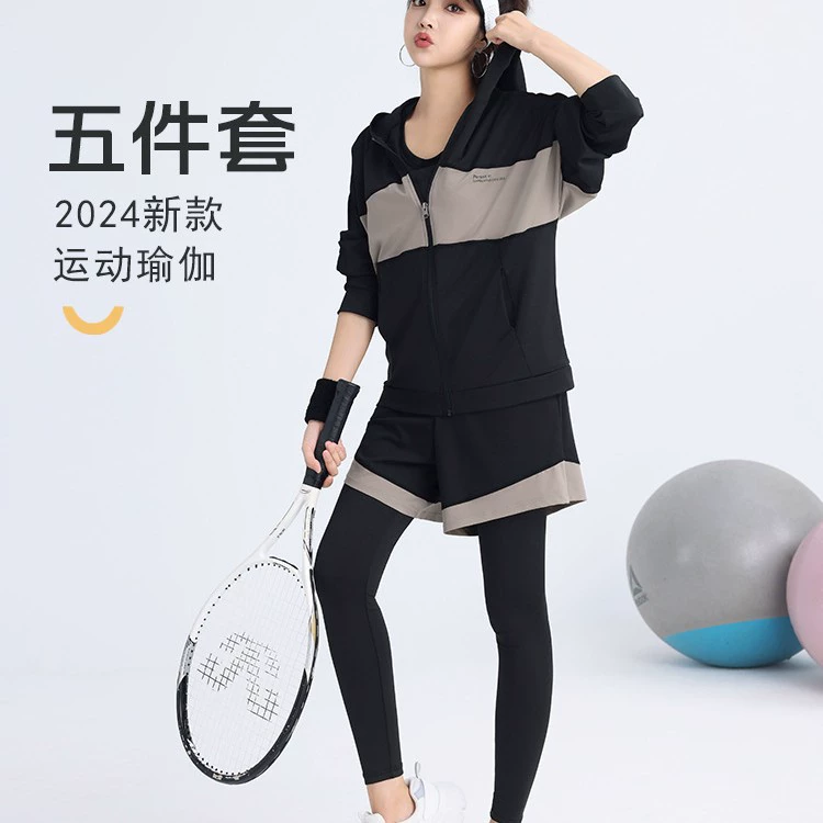 Спортивная одежда для йоги, комплект для тренировок в зале, AliExpress, большие размеры, свободный крой