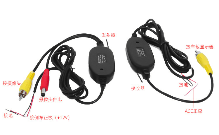 Reversing Video Images Hd Car-Mounted Display 5inch Desktop Suction Cup Display