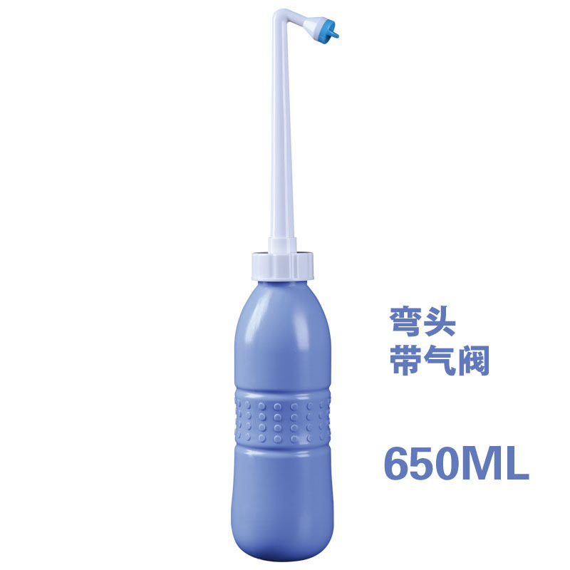 Limpiador de cuerpo portátil limpiador de mujeres confinamiento maternal limpiador de mano irrigador Amazon 400-600ml