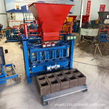 小型水泥混凝土制砖机 免烧砖机空心制砖机生产线 出口护坡砖机