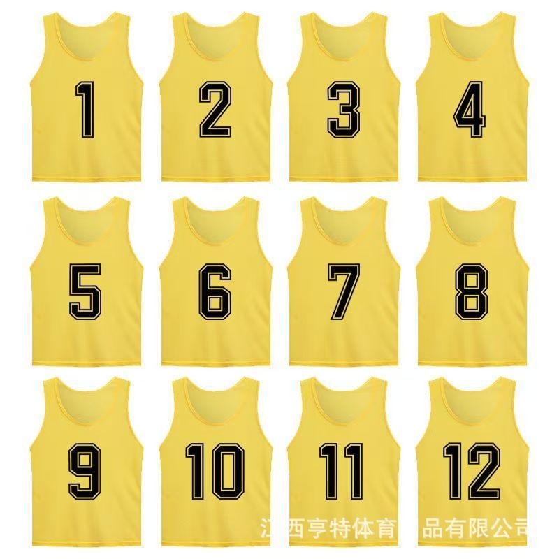 Cross-border Adult Children's Clothing Basketball Football Training Vest Mesh Activity Vest Team Clothing Advertising Printing