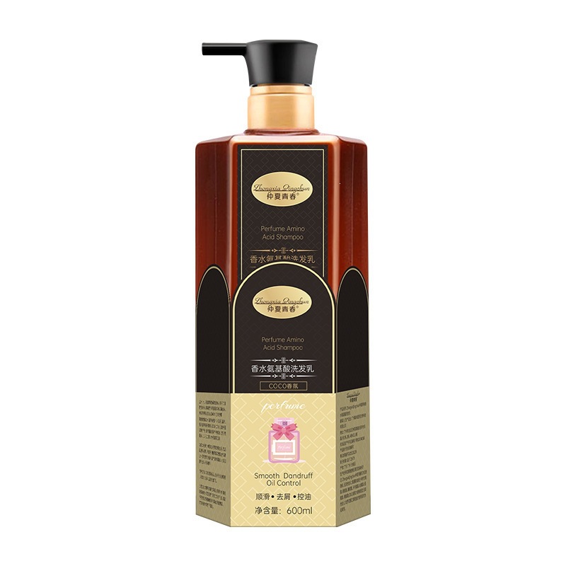 Juvenil de verano fragancia de cacao perfume champú de aminoácidos perfumes duraderos suaves champú de seda