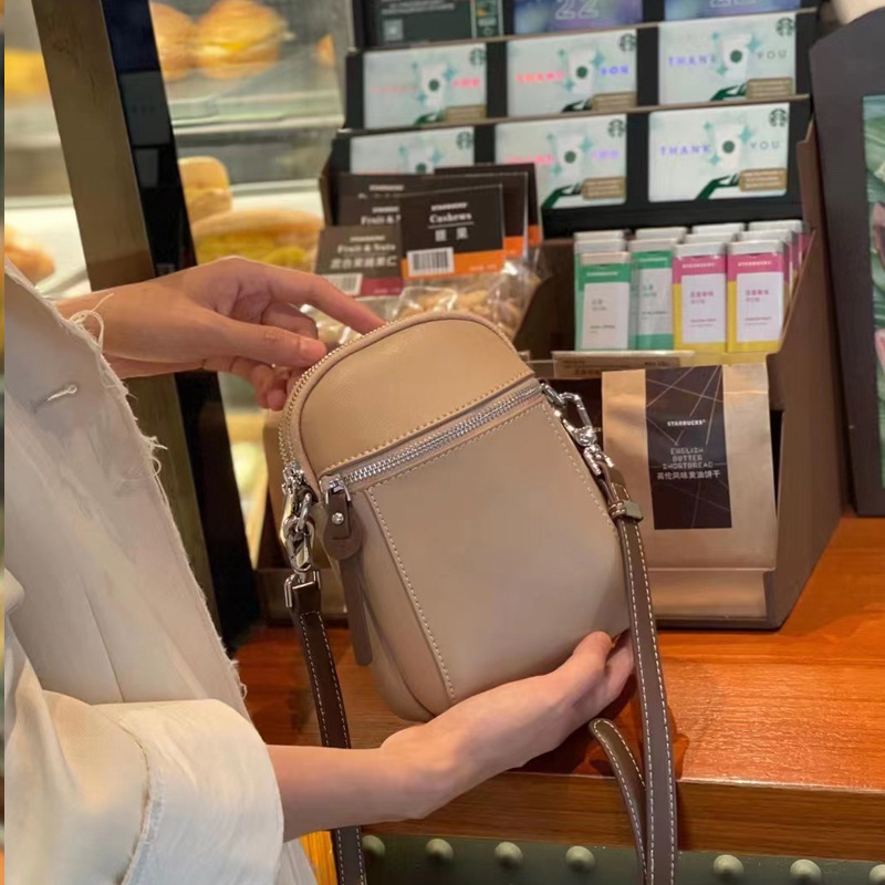 우유 차 색상 (소 가죽)