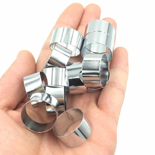 Fishing rod handle stainless steel ring handle section decorative ring explosion-proof ring decorative ring steel hoop modified DIY fishing gear accessories