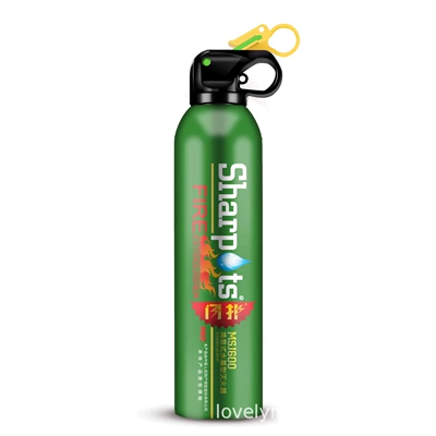Flash 600ml Car Fire Vehicle fire extinguisher - flash-green-600ml-13b