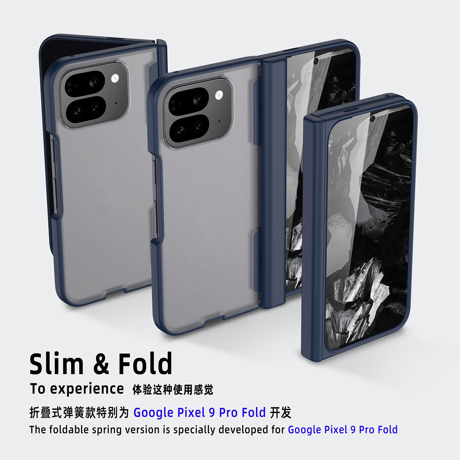 New model for Google Pixel 9 Pro Fold Fold Case Factory Hot Sales Wholesale