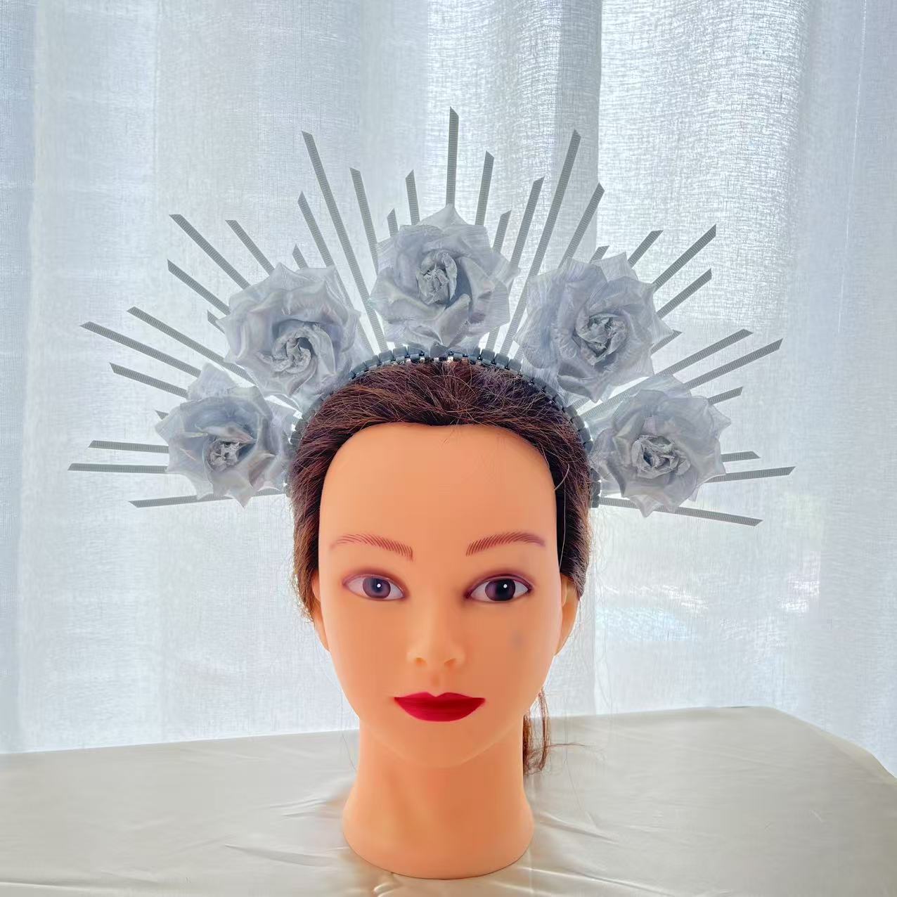 은색 꽃