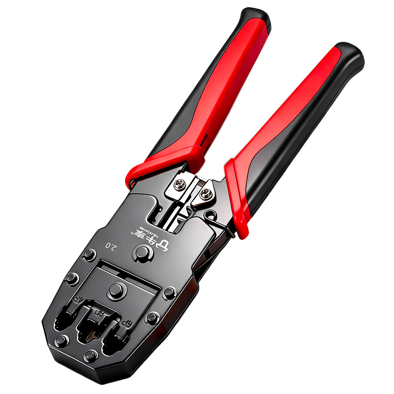 Electricista especial 3 - en - 1 multifuncional pinza de cable de red 2025 tipo doméstico seis tipos de pinza de cable de cabeza de cristal