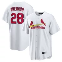Бейсбольная майка (MLB) Cardinals, реплика с именем игрока, на пуговицах, размеры S–XXXL