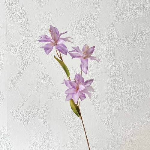 3-head Saylily artificial flower home decoration living room flower arrangement ornaments wedding decoration road flower arrangement fake flowers