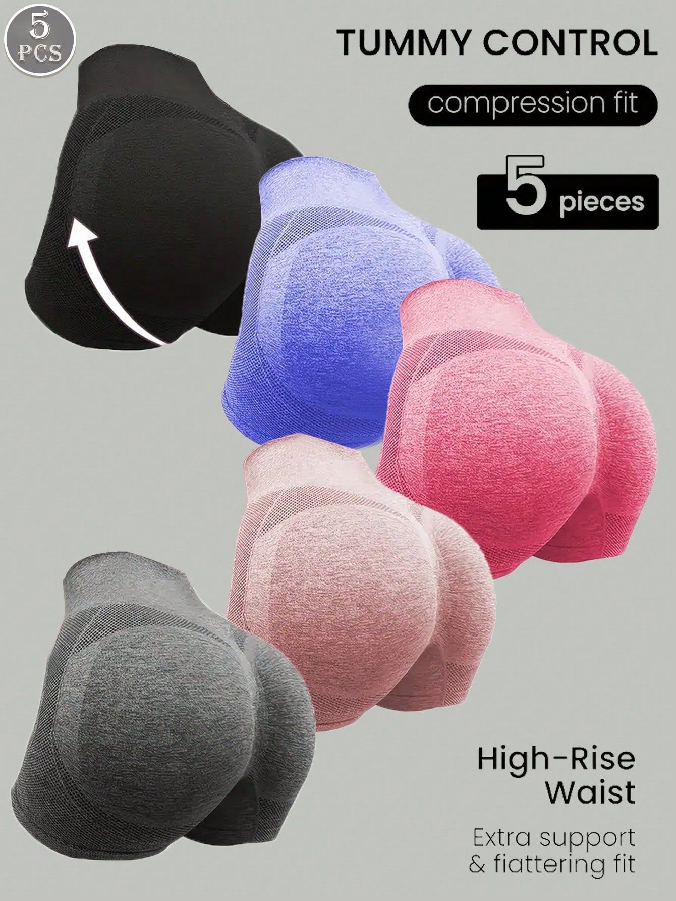 Pantalones cortos de yoga transfronterizos, pantalones elásticos de cintura alta y abdomen cerrado, pantalones de gimnasio sin costura y secado rápido