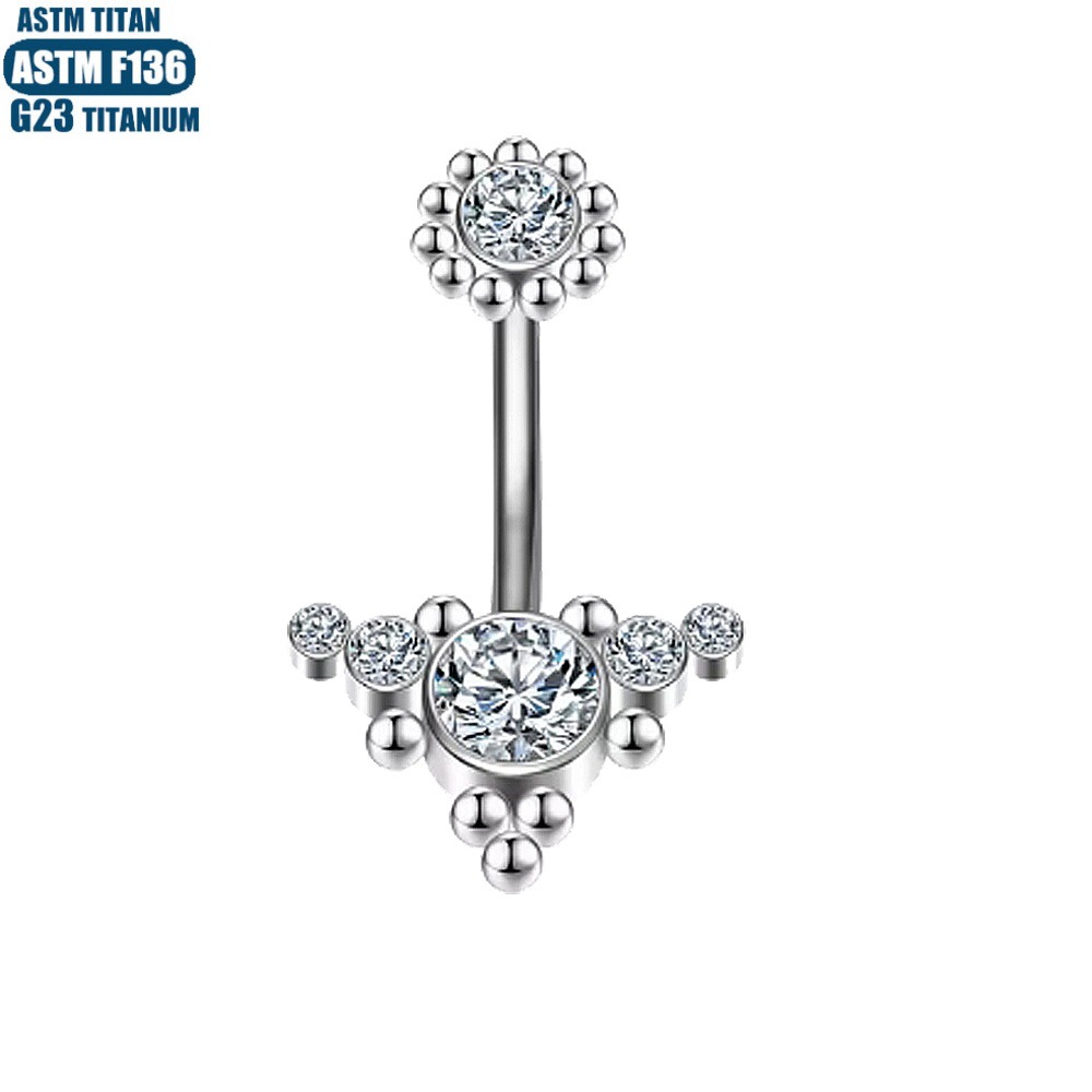 Silver pointed spike labret stud material detail