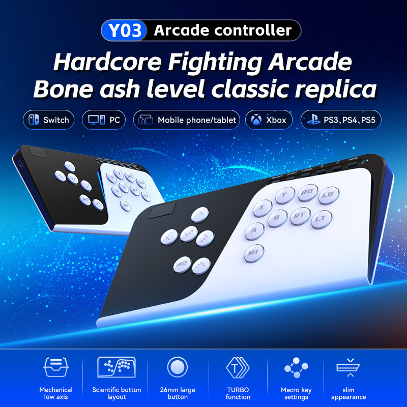 Source Factory Hitbox Fighting Keyboard Street Fighter Joystick-Free Controller Universal for P5/Pc/Switch/X-Box Source Factory Hitbox Fighting Keyboard Street Fighter Joystick-Free Controller Universal for P5/Pc/Switch/X-Box
