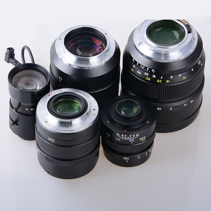 工业镜头玻璃透镜、球面凹面凸面透镜聚光透镜片可设计加工镀膜