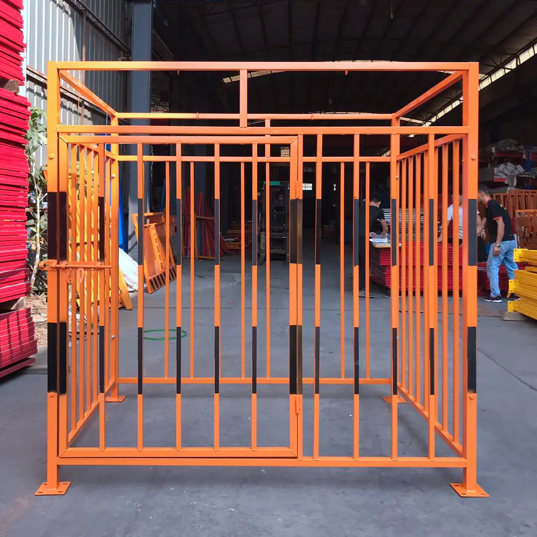 Distribution Box Protective Canopy for Construction Sites, Standard Distribution Box Guardrail, Wholesale Price