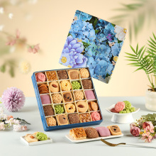 悠享时手工黄油曲奇饼干礼盒网红零食大礼包甜点心伴手礼物送女生