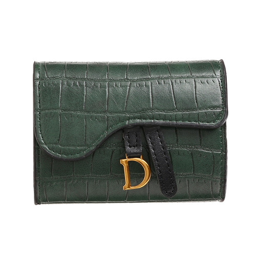  new small card bag for women, exquisite, high-end, compact, multi-card slot, light luxury, internet celebrity niche design, crocodile pattern