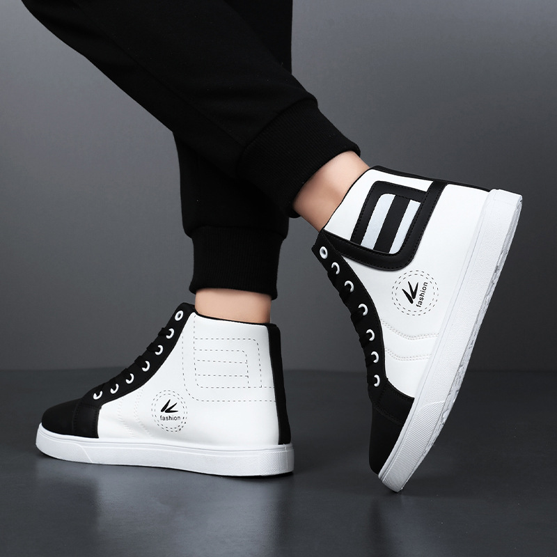 Zapatos de hombre 2024 otoño nuevos zapatos de estilo masculino zapatos de moda coreanos zapatos de skate blanco zapatos deportivos de moda