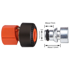 億力3/4/5系洗車機配件進水出水快插水龍頭通用轉換接頭排氣閥