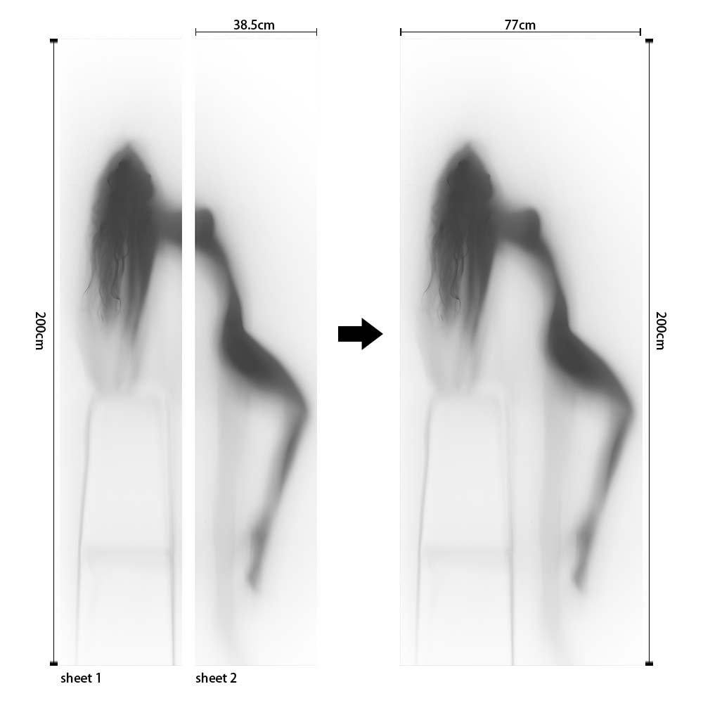 Pegatinas para puertas 3D respetuosas con el medio ambiente, autoadhesivos, fabricantes de origen al por mayor, patrones populares transfronterizos de alta definición, adhesivos para puertas impermeables, a prueba de aceite y antiincrustantes