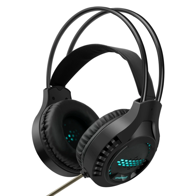  headset wired light-oriented computer e-sports Eat chicken head wheat cross -border shrimp skin