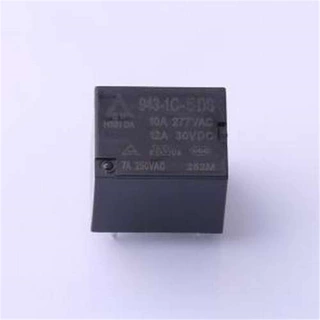 943-1C-5DS 功率继电器 943-1C-5DS 插件,15.3x18.9mm