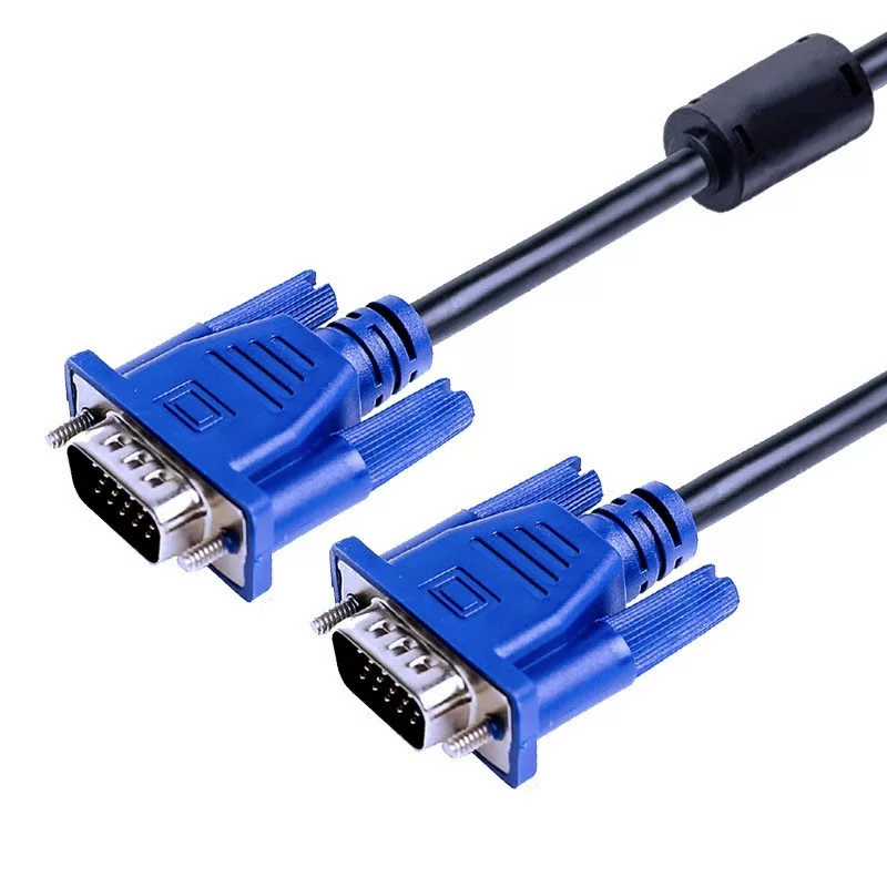 VGA-кабель 3+5, компьютерное подключение, дисплей, ТВ экран, сигнальный провод, 15-конт VGA кабель
