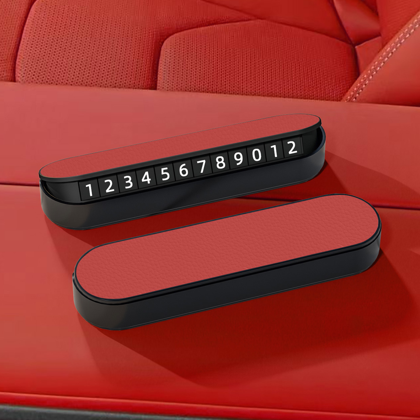 Suitable for su7 parking card [twilight red]