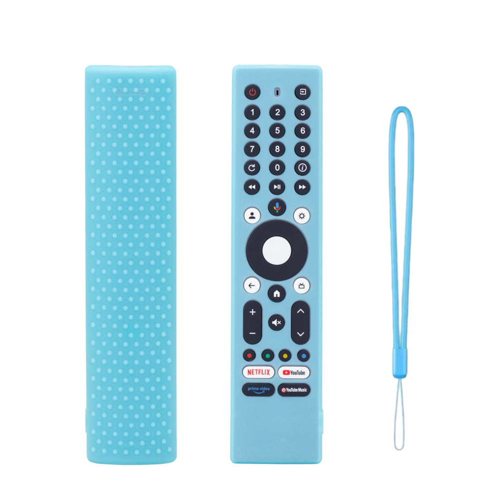 Funda Protectora para Control Remoto JVC RM-C3295 4K de Silicona, Engrosada y Antigolpes
