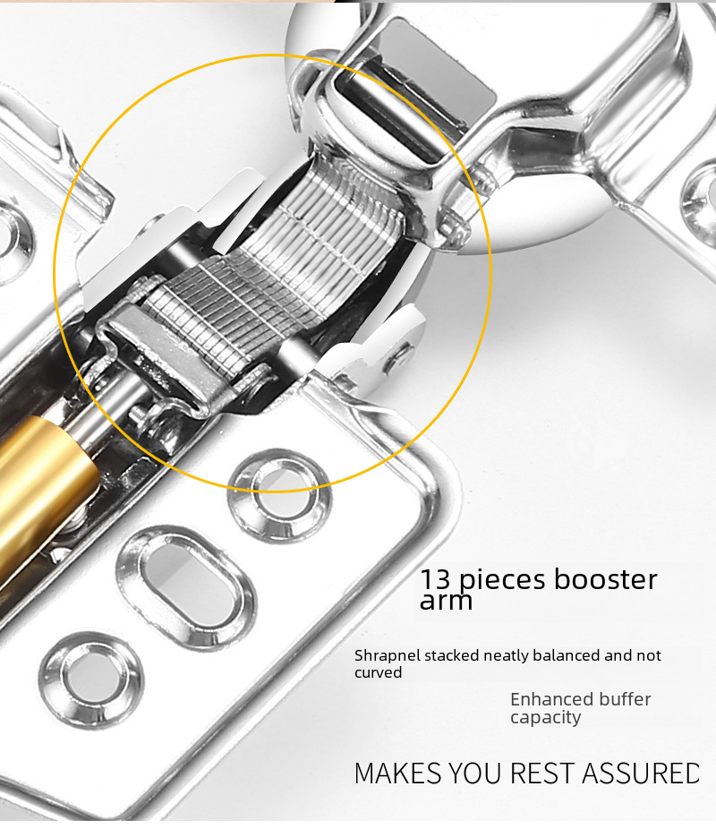 304 stainless steel hinge cabinet wardrobe door buffer hydraulic damping spring hinge furniture hardware accessories wholesale