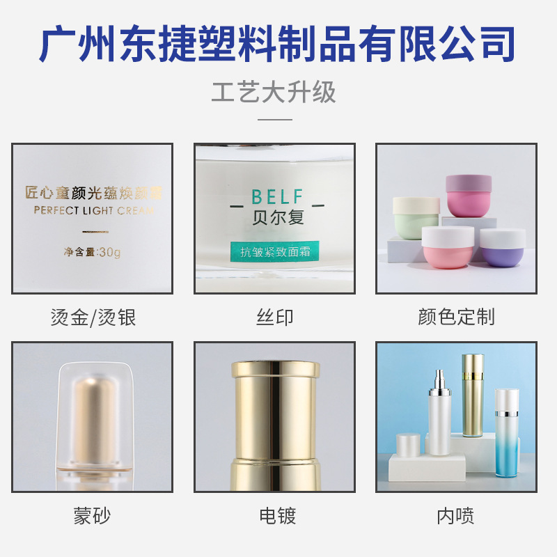 新款PP直圆波浪滚珠瓶20ml30ml香体止汗露瓶眼霜瓶乳液分装瓶批发|undefined
