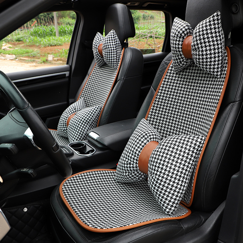 (2) FOUR SEASONS GENERAL MOTORS CUSHION HOUNDSTOOTH Ʈ ⼺ ڵ  ¼    ڵ ǰ