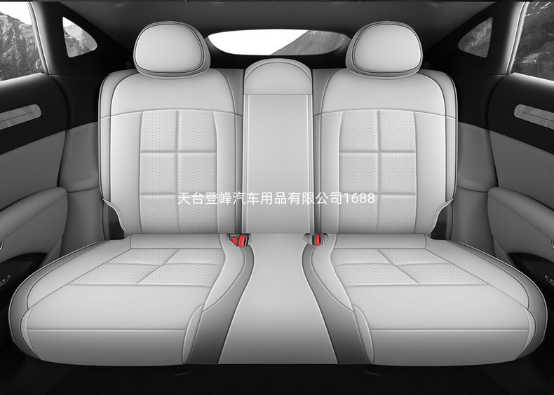 Car Seat Covers Suitable for Zhiji L6 Mg Im5, Full Surround Cushions, All-Season Full Leather Interior Accessories Seat Covers