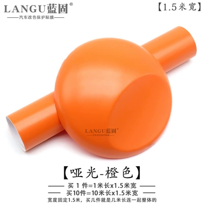 Color Changing Film Motorcycle Electric — Automotive Film - other-matte-orange-1m-l-x-15m-w