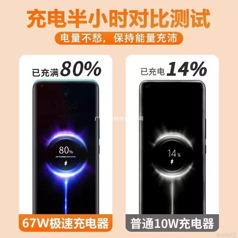 Применимое зарядное устройство Xiaomi Redmi 67W оригинальный кабель для быстрой зарядки данных 12S/11ULTRA 13/11Pro/10s ручной