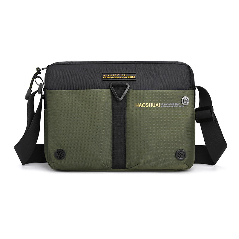 Bolso de mensajero transfronterizo de los nuevos hombres bolsa de hombro de los deportes al aire libre bolso de los hombres ocasionales de la moda simple Maletín de negocios