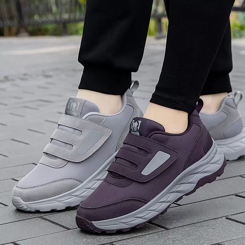 Весенняя и осенняя новая свободная легкая мама обувь для ходьбы удобная дышащая пожилая обувь для пожилых людей спортивная обувь для мужчин и женщин