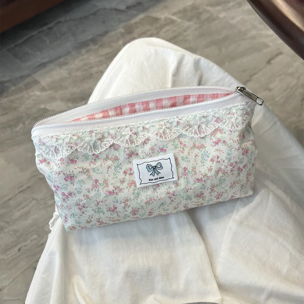 Дизайнерский пенал с бантом, вместительные брендовые канцелярские принадлежности, косметичка, новая коллекция