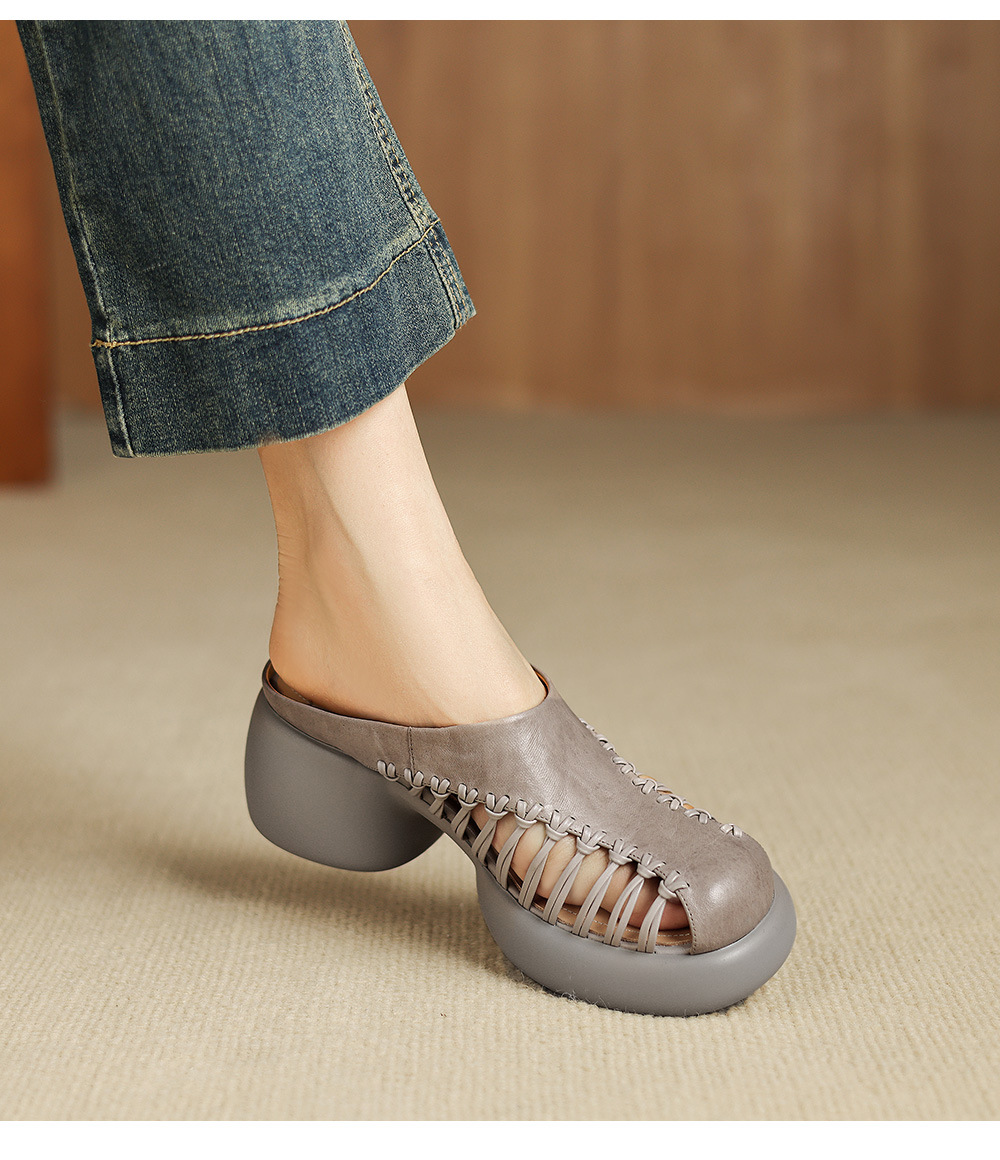 Sandal cao gót nữ mũi nhọn quai ngang phong cách cổ điển, gót 6 cm — đen chi tiết 24