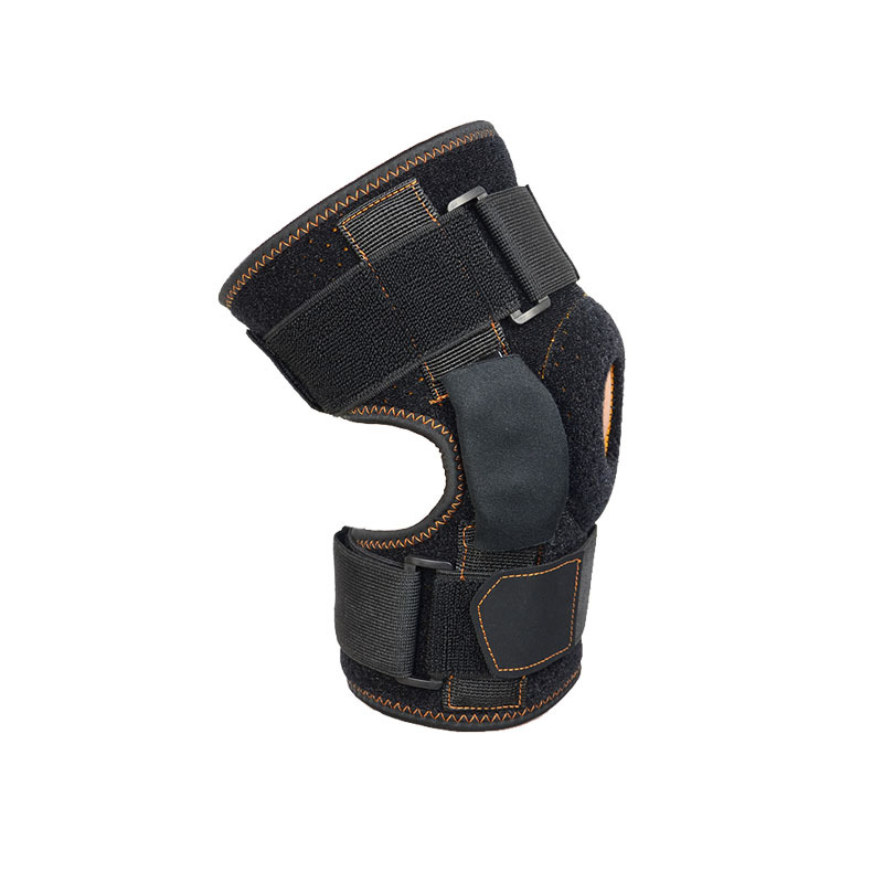 Fitness deportes rodilla menisco rótula cinturón fijo bisagra de metal equipo de protección placa de metal soporte rótula