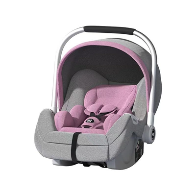 Car child safety seat: Portable Car Cradle - european-version-of-the-basket-lavender-color-0-15-2-years-old