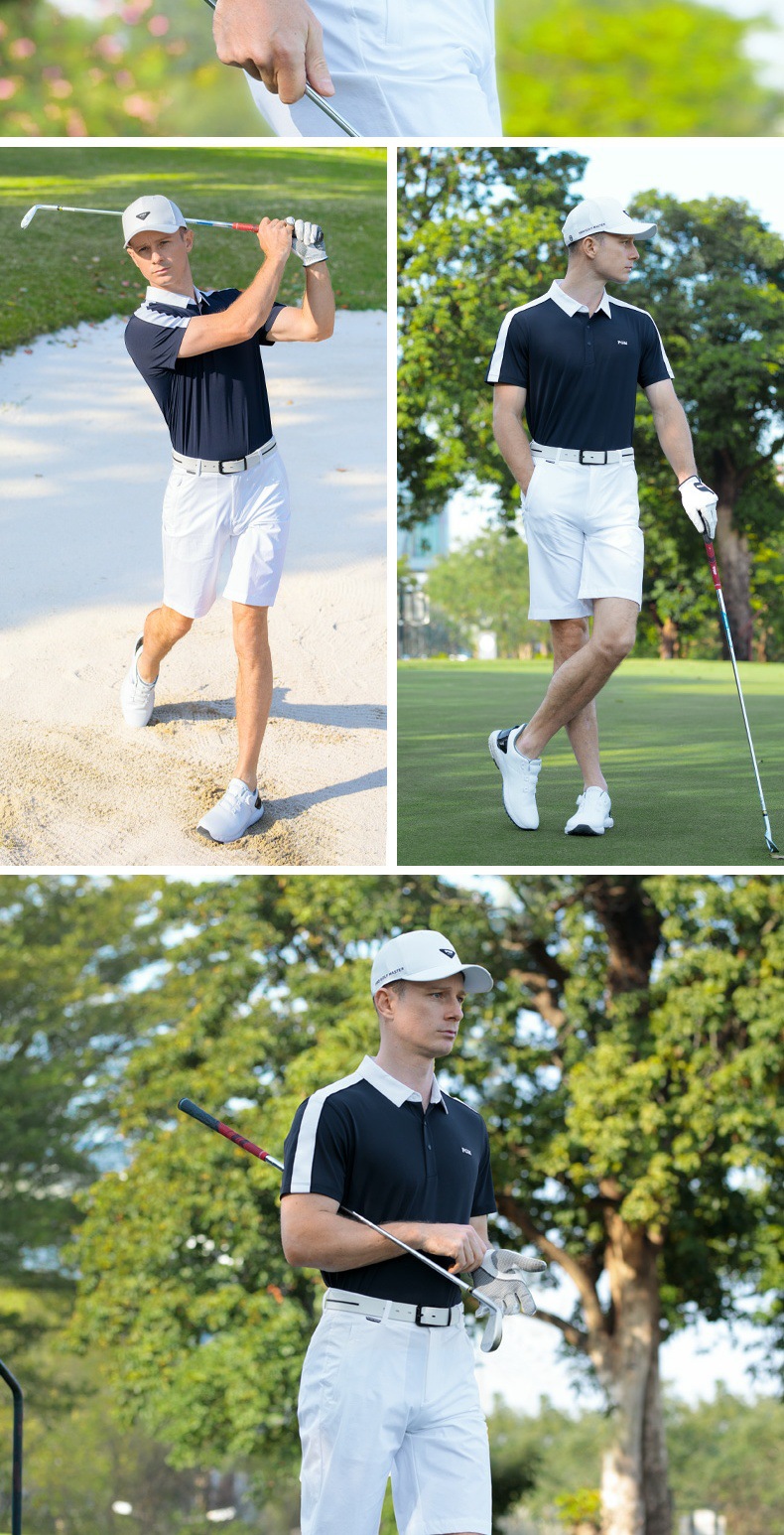 Áo polo golf nam tay ngắn co giãn nhanh khô, phù hợp xuân hè — YF794 tay ngắn màu đỏ [vải tương phản/hút ẩm nhanh khô/đàn hồi mềm mại], YF794 tay ngắn màu xanh nước ngoài [vải tương phản/hút ẩm nhanh khô/đàn hồi mềm mại], YF794 trắng tay ngắn [tương phản màu vải/hút ẩm nhanh khô/đàn hồi mềm mại], YF794 tay ngắn màu xanh nhạt [vải tương phản/hút ẩm nhanh khô/đàn hồi mềm mại] chi tiết 14