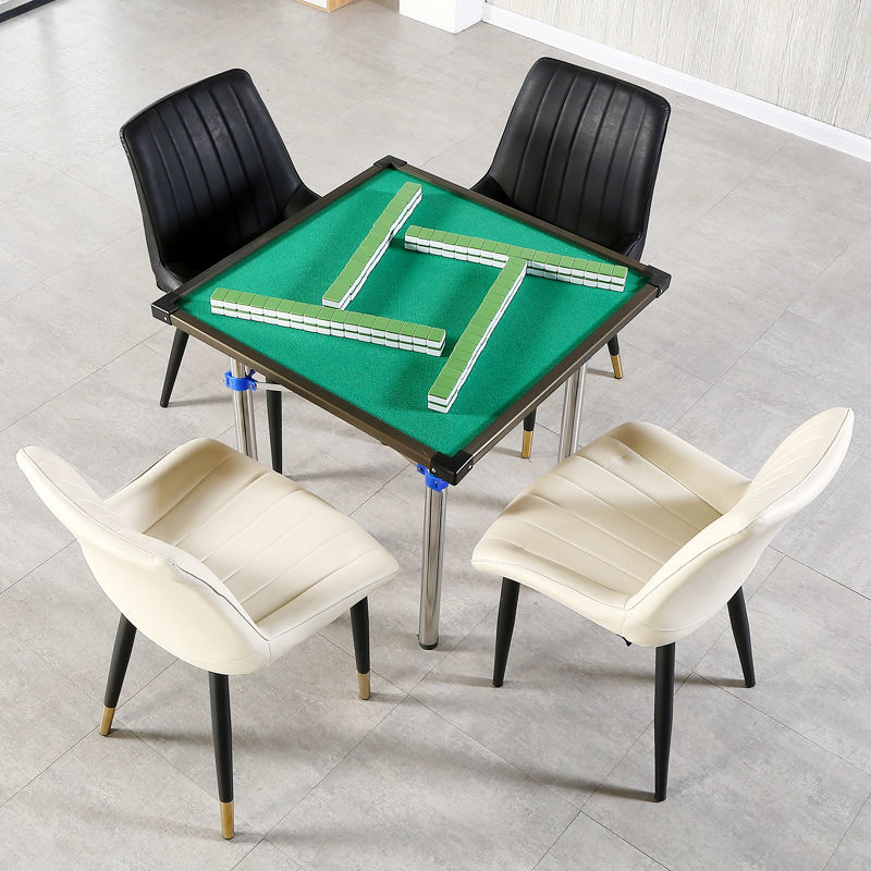 折叠麻将桌可折叠麻将桌子家用吃饭桌子手搓棋牌桌餐桌一体面板