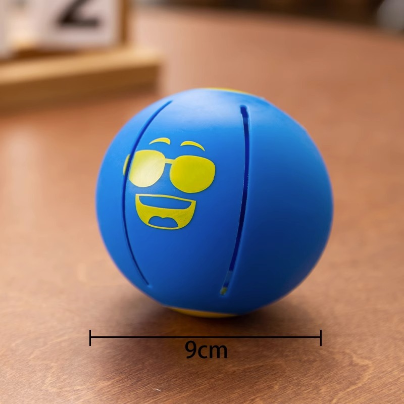 Perro en línea celebridad juguete bola molar auto-hi teddy corgi pequeño perro mascota paso a paso bola deformación rebote bola luminosa