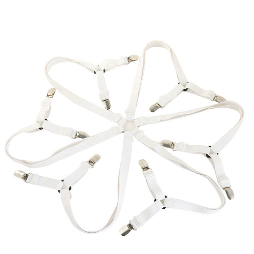 Bed sheet fastener, mattress anti-slip clip, bedspread fixing clip, anti-loose elastic band bed sheet clip fastener