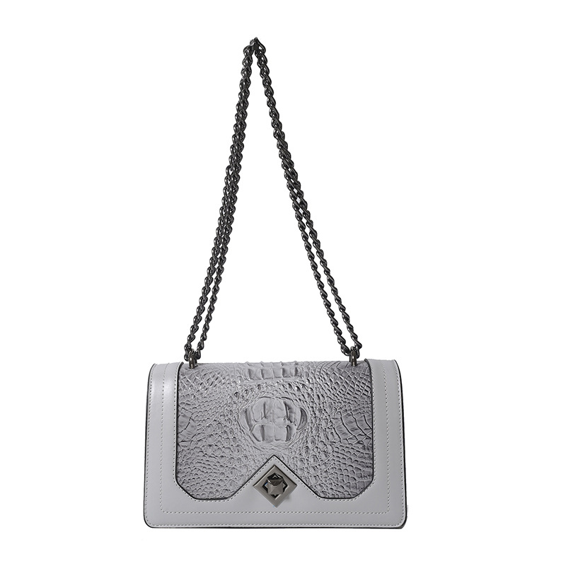 Crocodile-patterned Luxury Texture Underarm Women's Large Capacity, Multi-layer Storage, Hand-held Shoulder Bag, Stylish_voghion.com